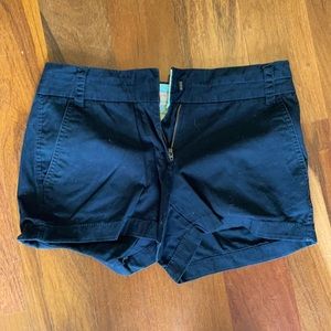J. Crew 3” Black Chino Shorts